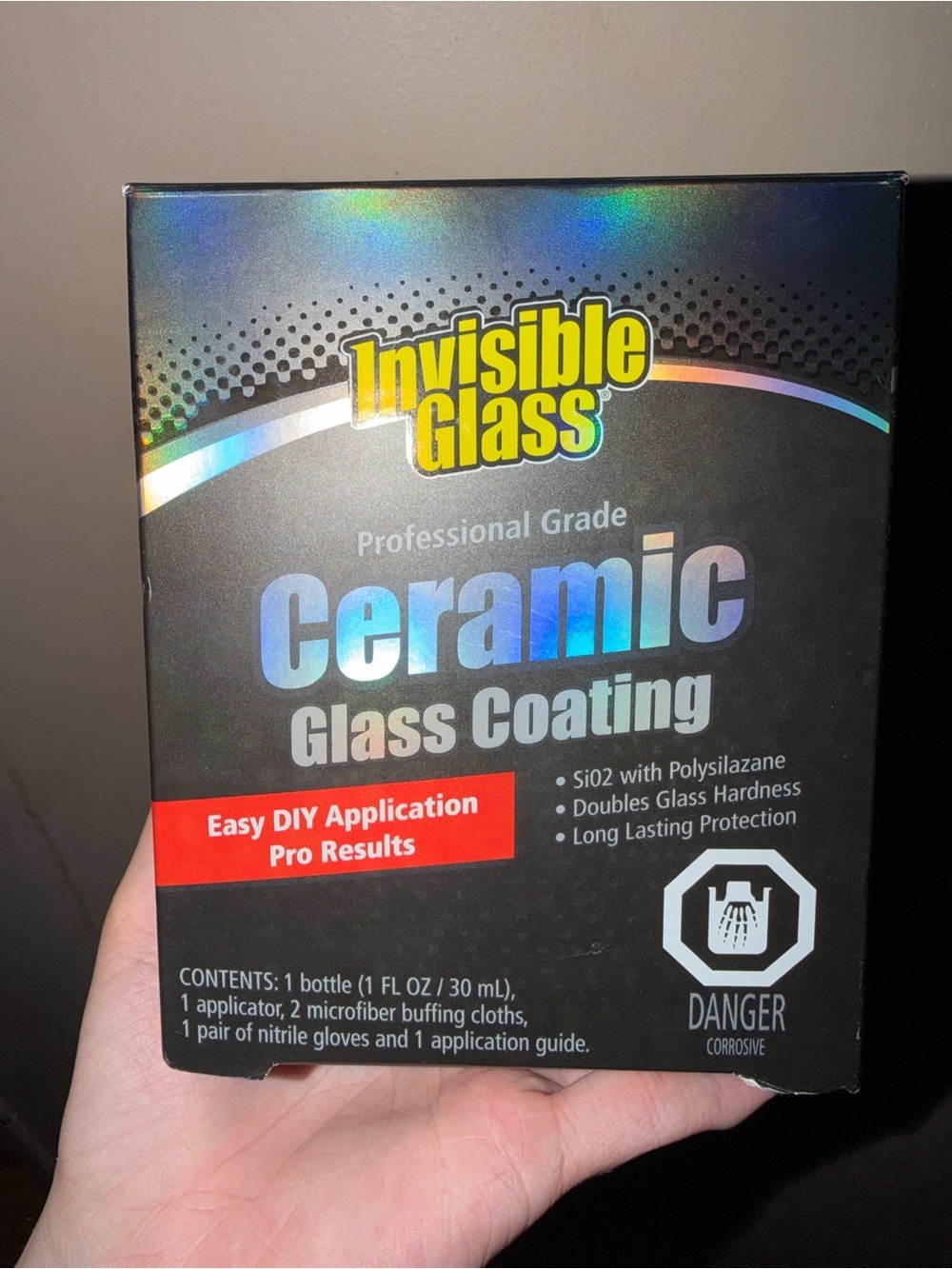 BNIB: Invisible Glass Ceramic Glass Coating